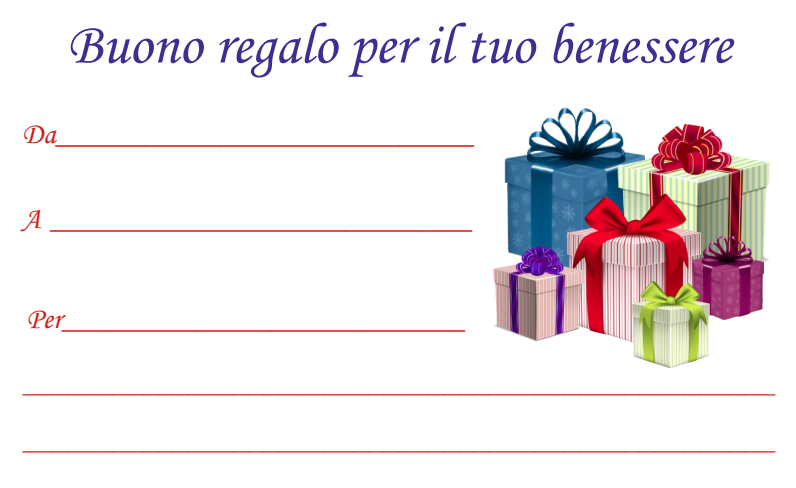 gift card shiatsu Caserta